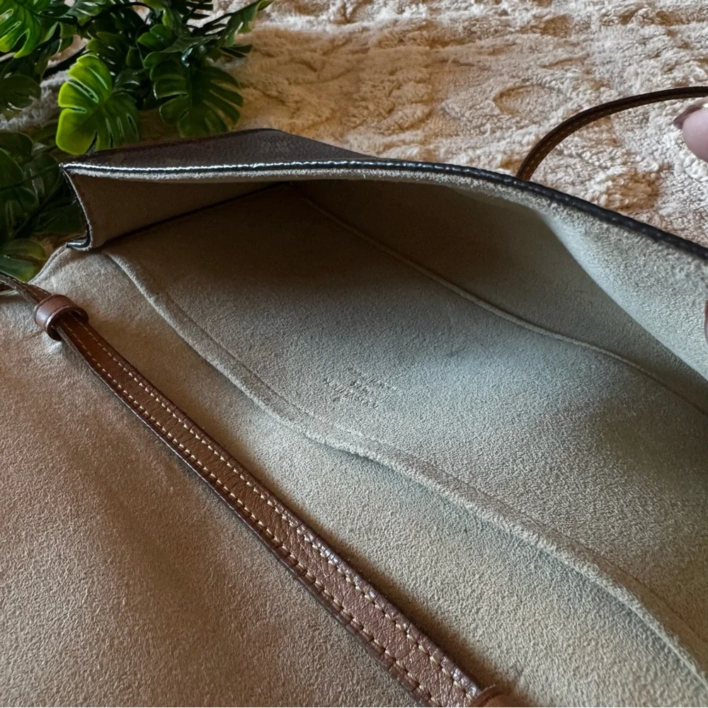Louis Vuitton Twin GM Monogram Crossbody Vintage Long Flap Pochette Authentic - Picture 10 of 16
